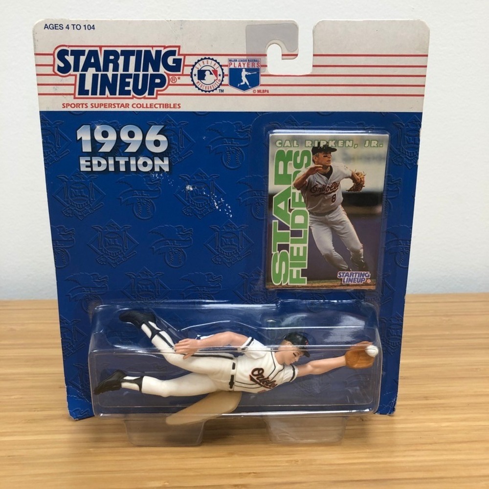 Starting‎ Lineup Action Figure Unisex Kids Blue Cal Ripken Jr 1996 Edition MLB